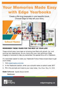 St. Bernadette Yearbook- An Opportunity to Capture the Memories in Pictures!